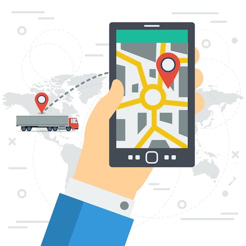 DGD Transport logistics mobile application image