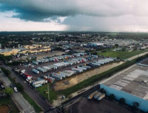 Warehouse Freight Yard Florida