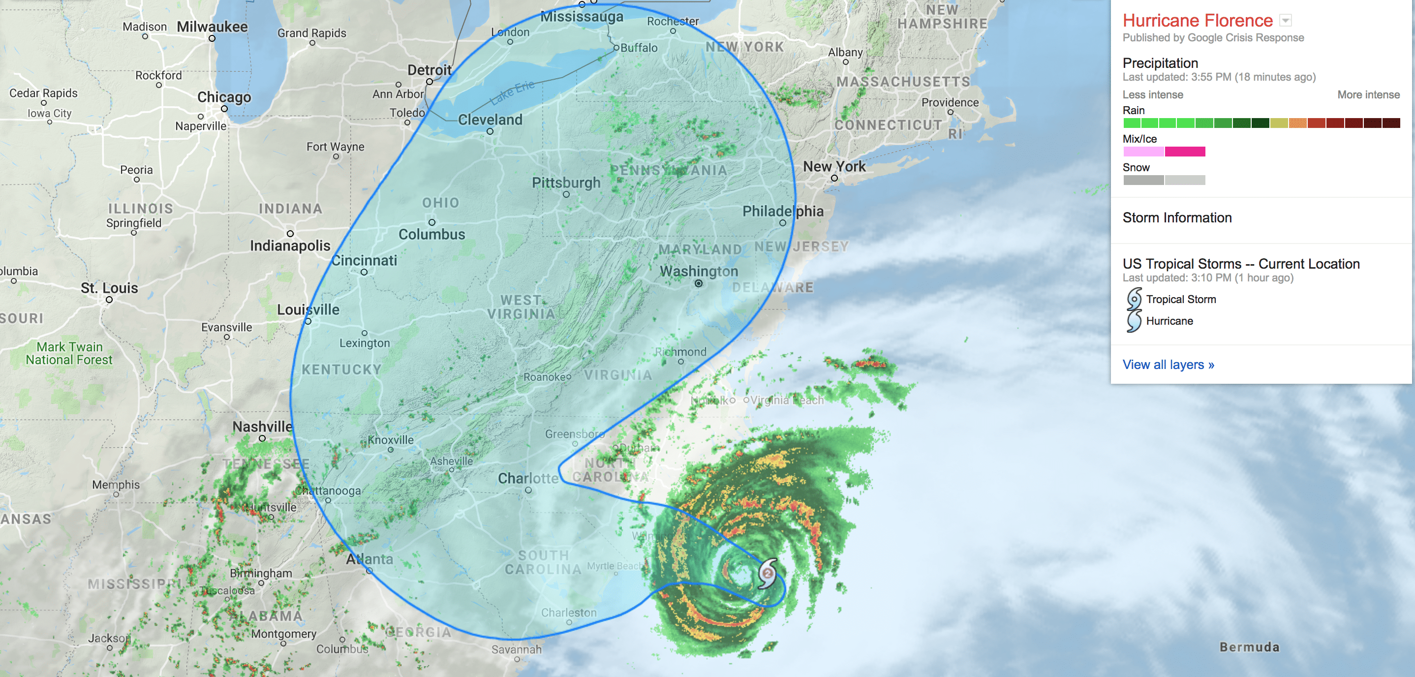 DGD Transport Tracks Hurricane
