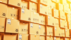 Wall of Warehouse Boxes GoWhseHub.io