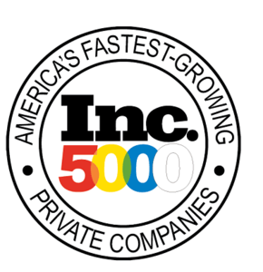 Inc. 5000 Logo awarding DGD Transport 2018